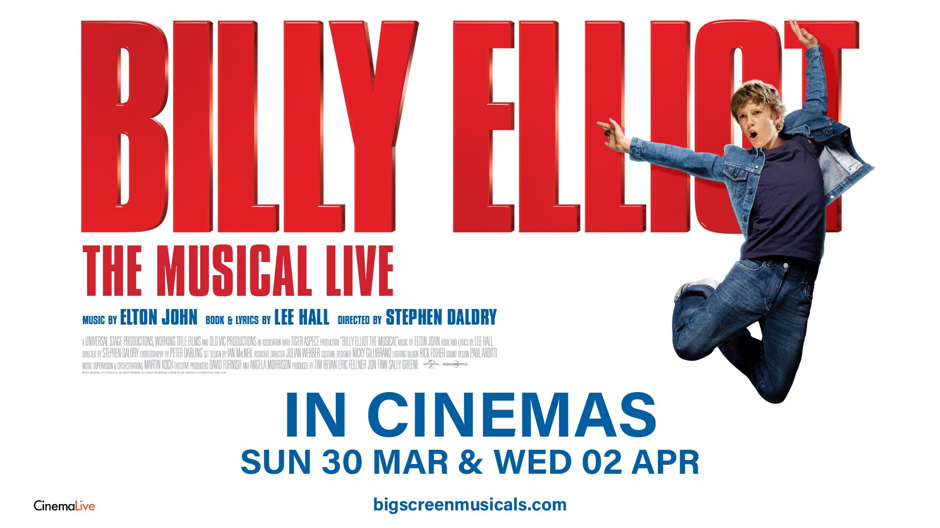 Billy Elliot: The Musical Live